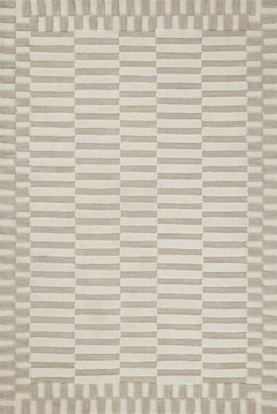 Bradley Ivory/Beige 1'6" Sample Rug