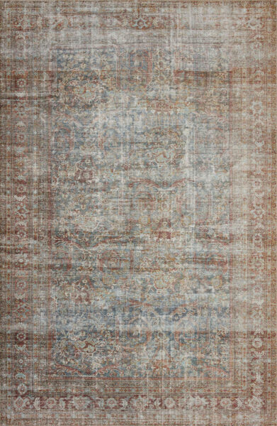 Jules Lagoon/Brick Rug 