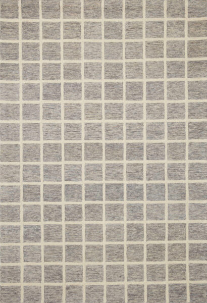 Polly Slate/Ivory 1'6" Sample Rug