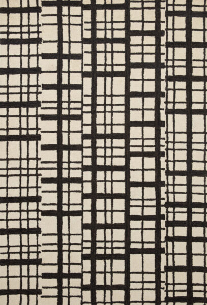 Polly Black/Ivory Rug