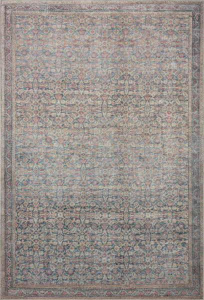 Adrian Denim/Multi 1'6" Sample Rug