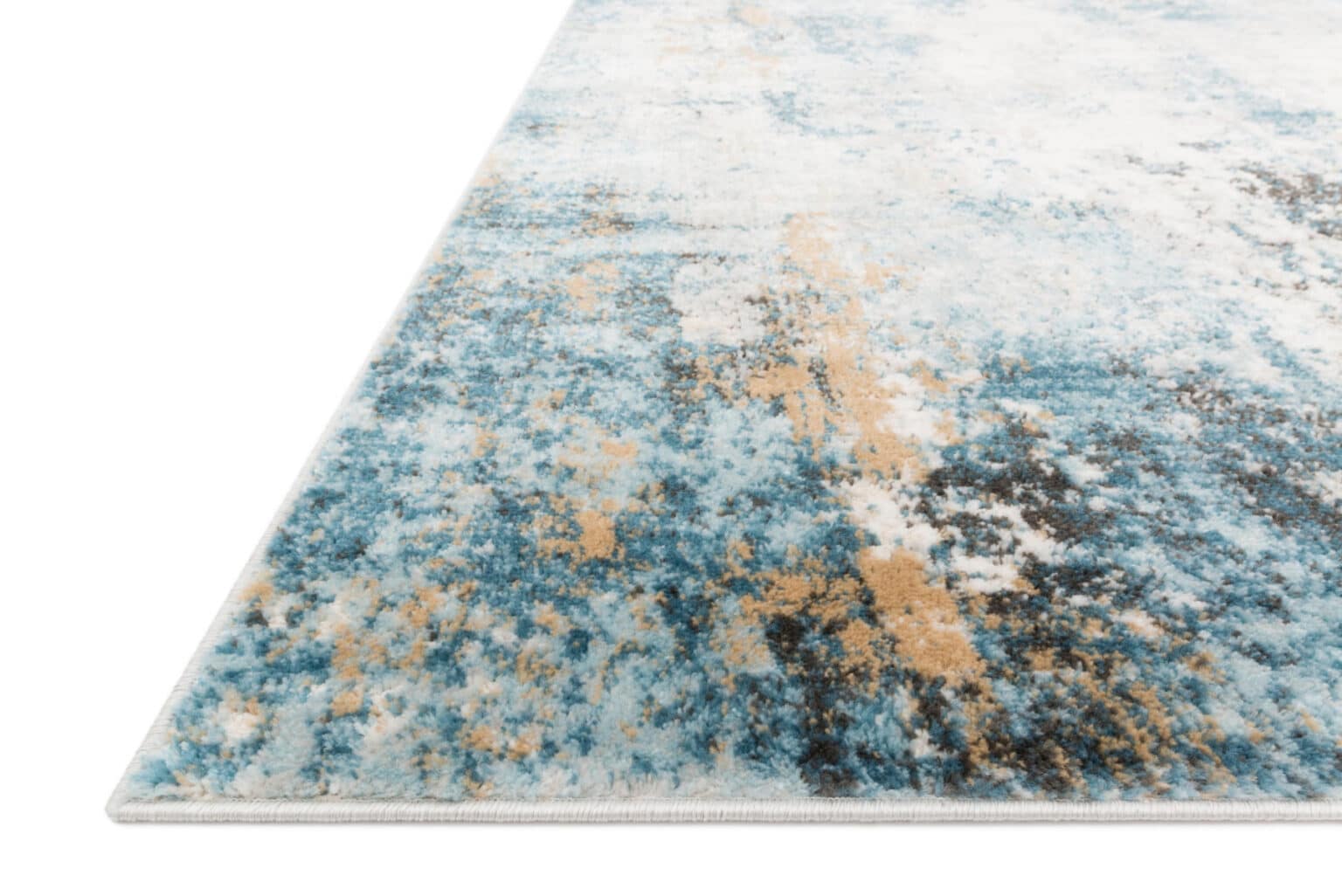 Alchemy Denim and Ivory 1 ft 6 in Sample Rug by Loloi Rugs