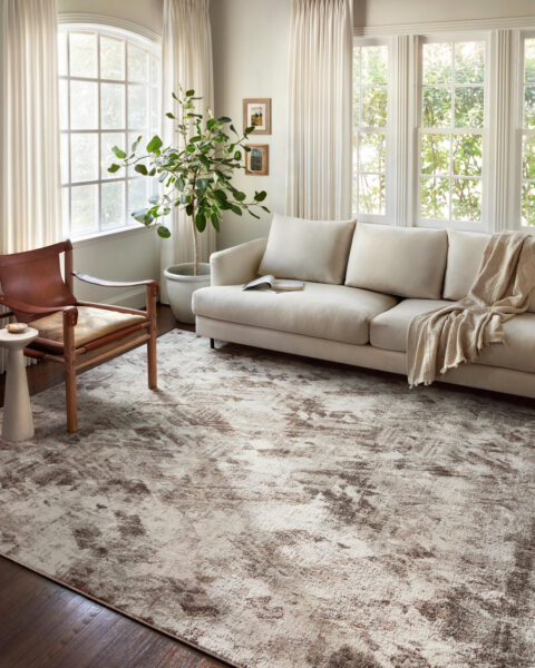Austen 03 Natural/Mocha Rug 