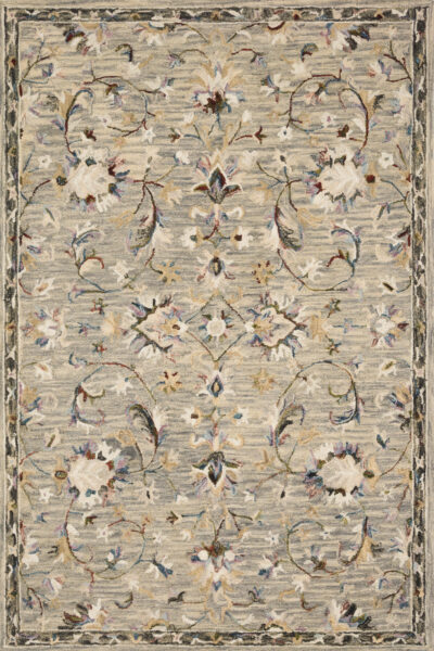 Beatty Grey/Multi 1'6" Sample Rug