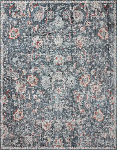 Cassandra Blue/Rust Rug