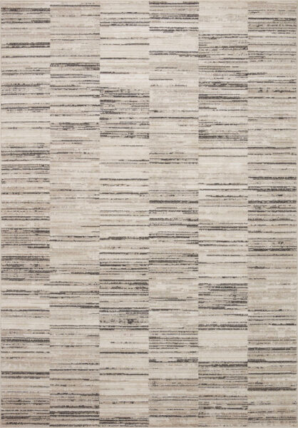 Darby Charcoal/Sand 1'6" Sample Rug