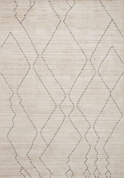 Darby Sand/Charcoal Rug - 7'10"x10'