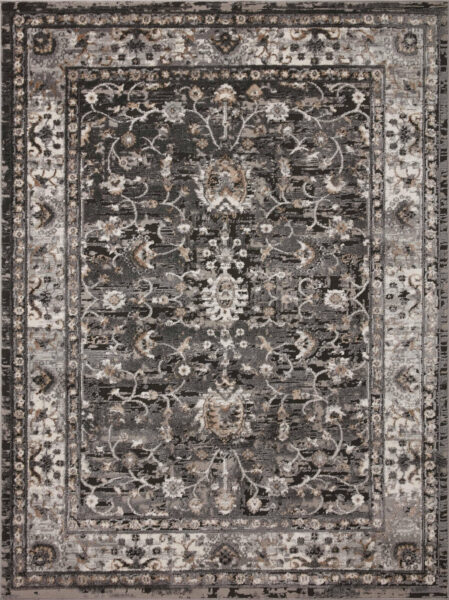 Estelle Charcoal/Grey 1'6" Sample Rug