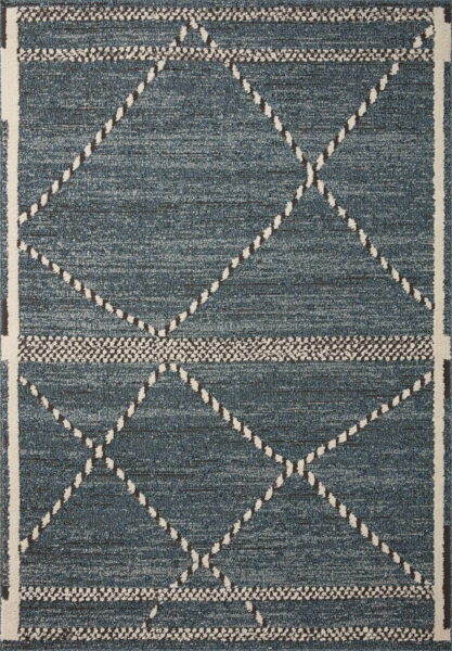 Fabian Denim/Charcoal Rug 