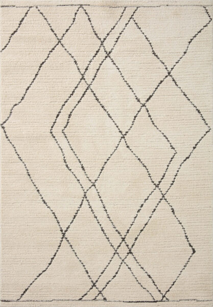 Fabian Ivory/Charcoal Rug 