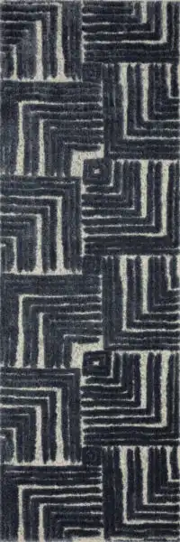 Hagen Blue/White Rug