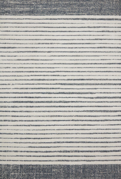 Hagen White/Ocean Rug - 7'10"x10'10"