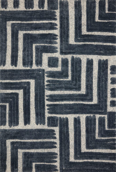 Hagen Blue/White Rug - 9'6"x13'