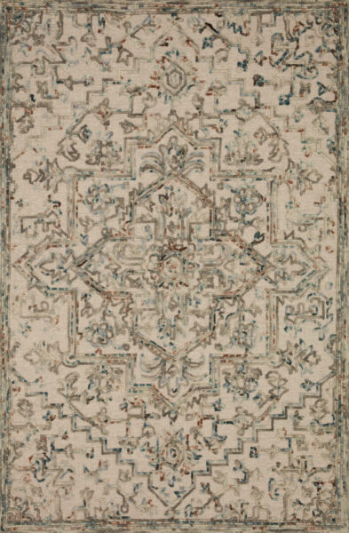 Halle Grey/Ocean 1'6" Sample Rug