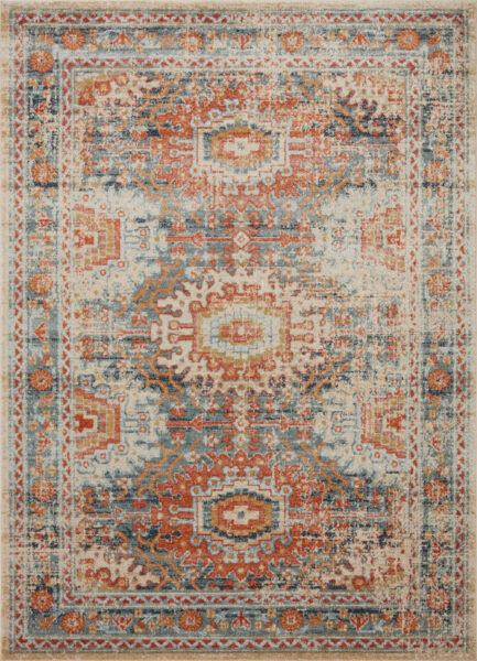 Jocelyn Mist/Multi 1'6" Sample Rug