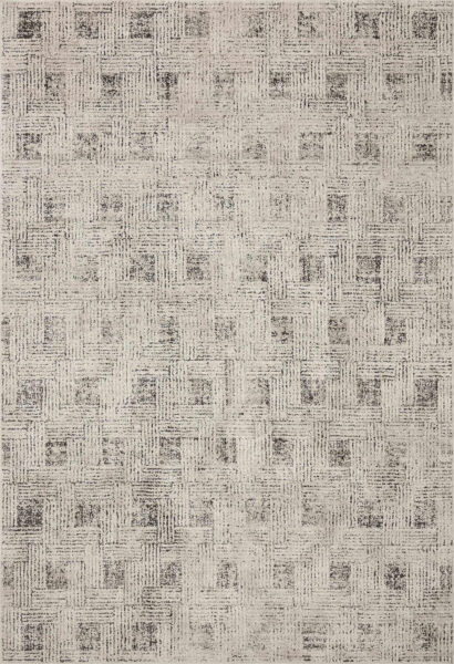 Kamala Grey/Graphite 1'6" Sample Rug