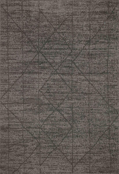 Kamala Charcoal/Ivory 1'6" Sample Rug