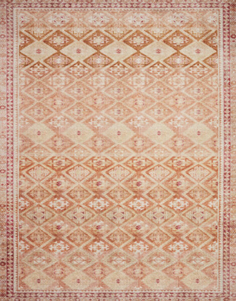Layla Natural/Spice 1'6" Sample Rug