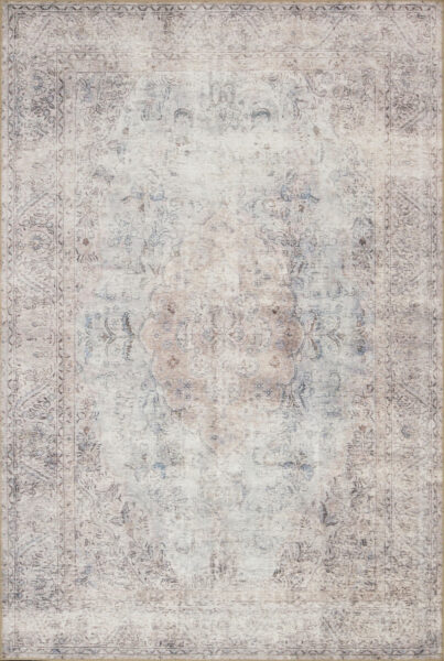 Loren Silver/Slate Rug  - 7'6"x9'6"