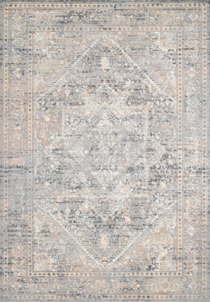Lucia Grey/Sunset 1'6" Sample Rug