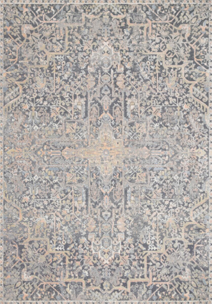 Lucia Charcoal/Multi 1'6" Sample Rug