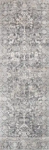 Lucia Steel/Ivory Rug