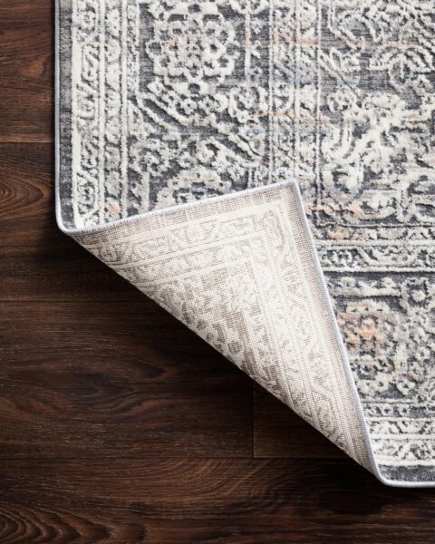 Lucia Steel/Ivory Rug