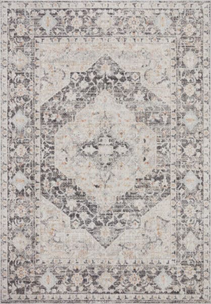 Monroe Charcoal/Multi 1'6" Sample Rug