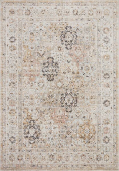 Monroe Beige/Multi 1'6" Sample Rug