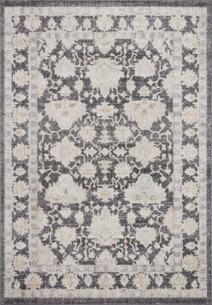Monroe Charcoal/Natural 1'6" Sample Rug