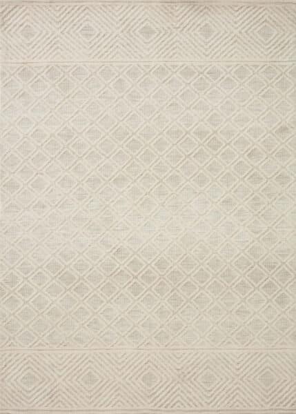 Neda Ivory/Natural 1'6" Sample Rug