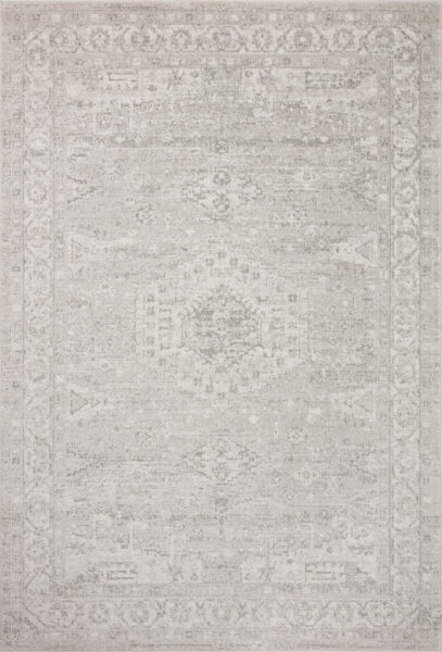 Odette Silver/Ivory 1'6" Sample Rug