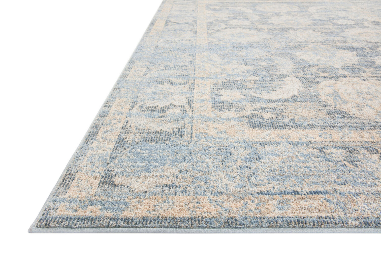 Odette Sky and Beige 11 ft 2x15 ft 7 Area Rug by Loloi Rugs