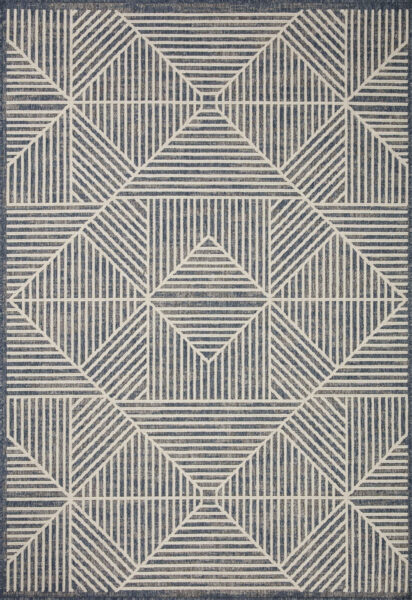 Rainier 03 Denim/Ivory Rug