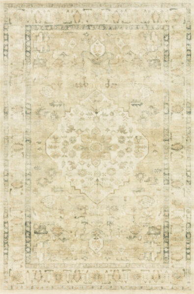Rosette Sand/Ivory 1'6" Sample Rug