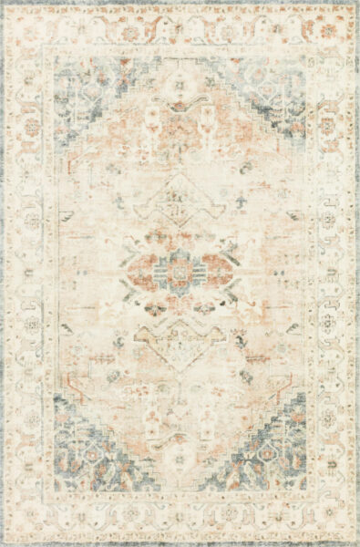 Rosette Clay/Ivory 1'6" Sample Rug