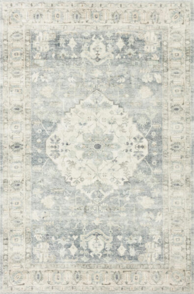 Rosette Denim/Fog 1'6" Sample Rug