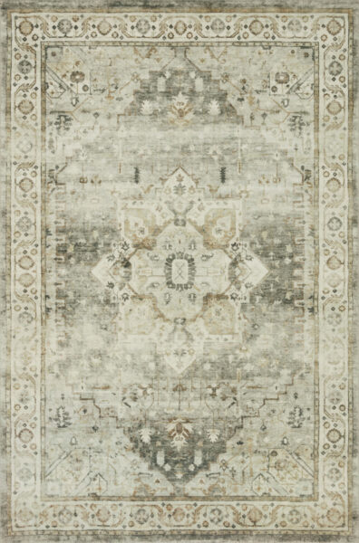 Rosette Sage/Beige 1'6" Sample Rug