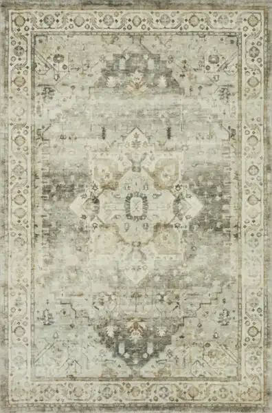 Rosette Sage/Beige Rug