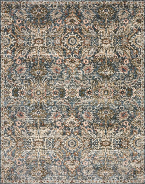 Saban Blue/Sand 1'6" Sample Rug
