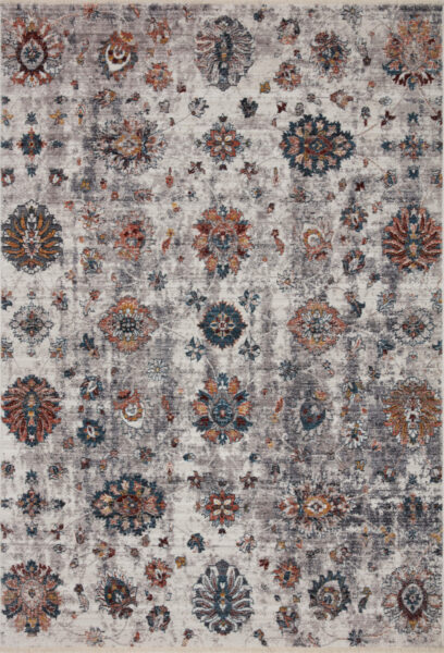 Samra Ivory/Multi 1'6" Sample Rug