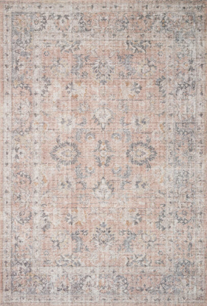 Skye Blush/Grey 1'6" Sample Rug