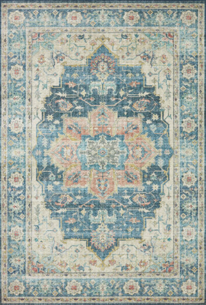 Skye Ocean/Multi 1'6" Sample Rug