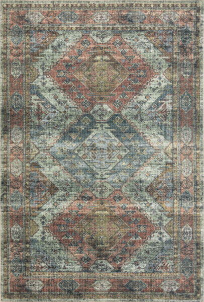 Skye Apricot/Mist 1'6" Sample Rug