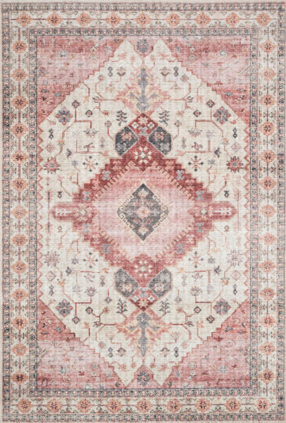 Skye Ivory/Berry Rug 