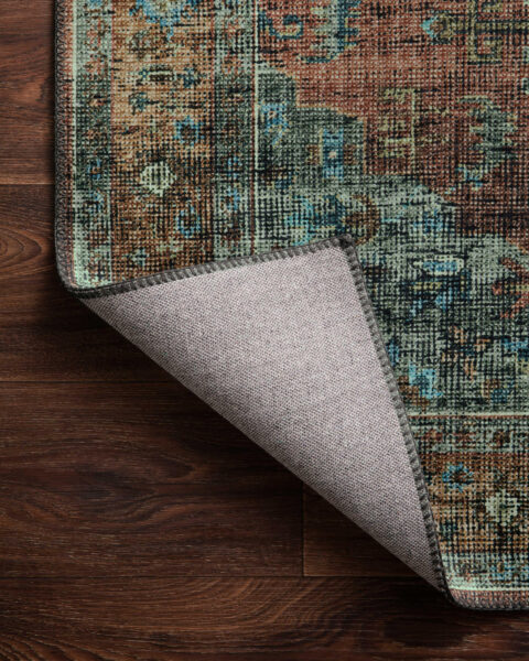 Skye Terracotta/Sky Rug 