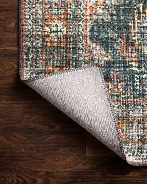 Skye Sea/Rust Rug 