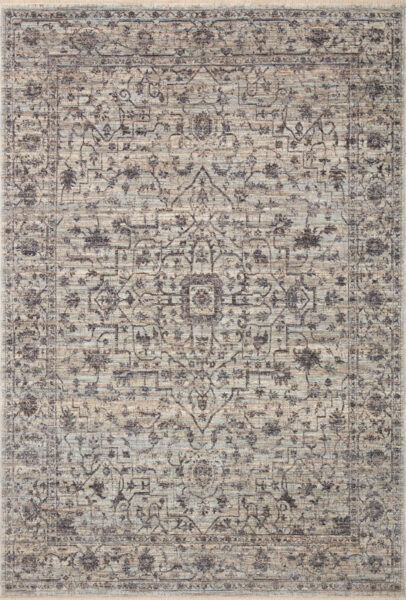 Sorrento Mist/Charcoal 1'6" Sample Rug