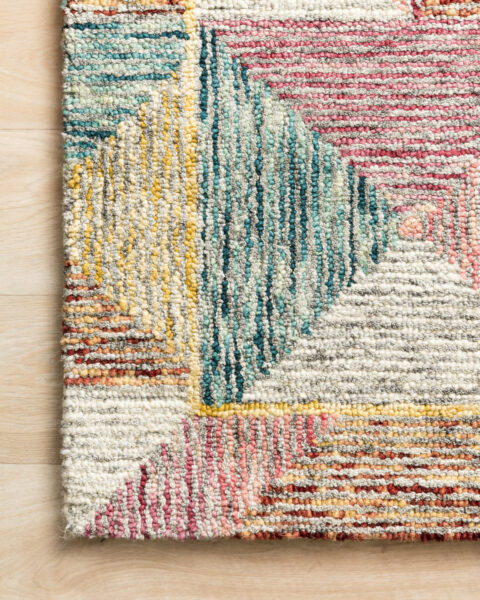 Spectrum Silver/Fiesta Rug 