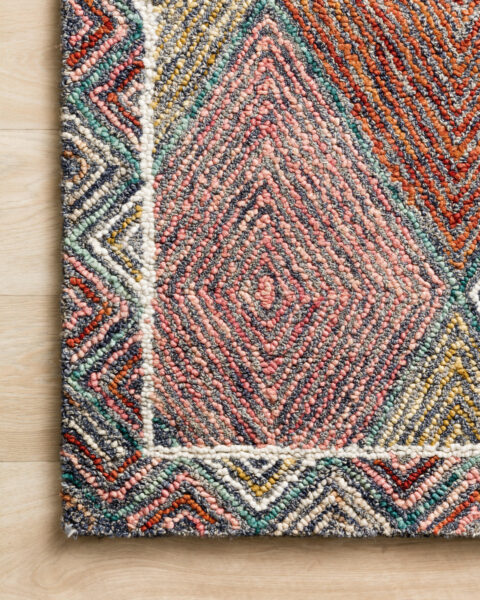 Spectrum Turquoise/Fiesta Rug 
